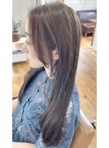 函館/グレージュ/透明感/つや髪/大人髪/ヘッドスパ