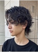 シャドウパーマ/メンズカット/ツイストスパイラル/ダウンパーマ