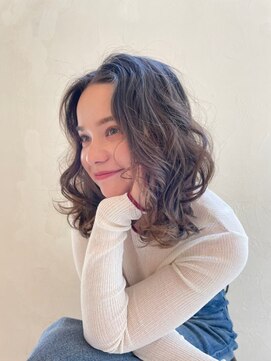 リヤン(Le lien) デザインカラー/暗めカラー/グランマッシュ/髪質改善/溝の口