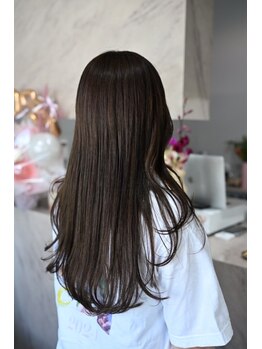 ヘアースンス セカンドフロア(hair soonsoo 2nd floor)の写真/【soonsoo】「コンプレックス改善」ダメージを最小限に抑え、いつまでもさらさら感が続くストレートヘアに