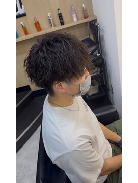 レム 仙台店(L.E.M) 《L.E.M 仙台店》縦落ちツイスパ×ラウンドマッシュ/及川翔