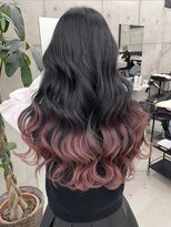 リノート バイ エゴル 名古屋(LINOET by ENGOL)&nbsp;【手島カミラ】ピンクのグラデーション