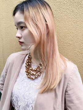 デコラ DECOR ペールピンクベージュロング