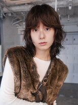 シオン(shion)&nbsp;顔周りレイヤーミディアムウルフレイヤーおくれ毛_F1199