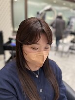 アピッシュココ(apish coco) ふんわり前髪パーマ