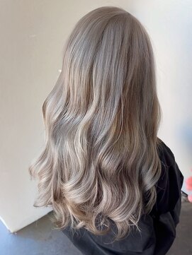 サラジュ 仁川店(SARAJU) 【Wカラー特化】森山担当 ブリーチあり×ハイトーングレージュ