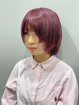 アリュア(Allure) レイヤーボブ/ピンクラベンダー/ボブ