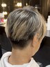 【普段のカラーに飽きた方へ】極細ハイライト+カット+トリートメント