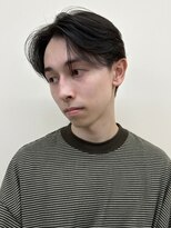 キイ ギンザ(k.e.y GINZA) メンズ毛流れセンターパートメンズカット銀座