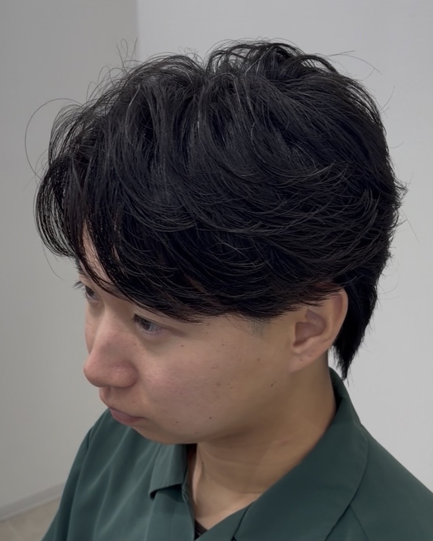 ベル 桑名(BHEL) 桑名メンズパーマフェザーパーマシャドウパーマセンターパート