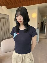 ローレンアオ(LOREN AO)&nbsp;ダークパープル/ナチュラルショート/ミルクブラウン/夏/矢場町