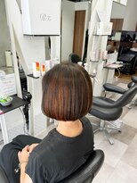 エスプラス 西宮戎店(Splus) ツヤ感ボブ