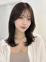 フォト イケブクロ(foto IKEBUKURO)&nbsp;結べる小顔ミディアムレイヤー/大人ミディアム/グレージュ/池袋
