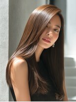 ロッソ 大橋店(Rosso) ツヤブラウンのさらさらロング【大橋】