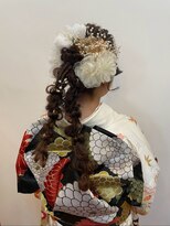 ラポール 蟹江(RAPPORT)&nbsp;【成人式前撮り】華やか編みおろし 似合わせ小顔魅せ