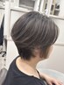【平日40%OFF脱!毎月の白髪染め】カット+透明感白髪ぼかしカラー+艶髪TR