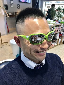 ハックス(HK's) 坊主系フェードスタイル