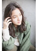 ソイ 下北沢(soi)&nbsp;ミディアム×ノーバング×ウェーブ【soi下北沢】