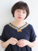 ルティア(Lutia)&nbsp;似合わせカット マッシュショート 暗髪