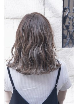 ティンク 横須賀中央(Tink) ボブ×ハイライト×ラベンダーグレージュ◎