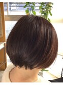 前下がりショートボブ