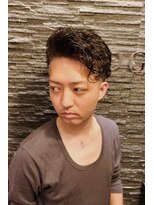 ヒロギンザ 六本木店(HIRO GINZA)&nbsp;ツーブロックスパイラルパーマ