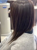 ヘアセットサロンエッジ(Edge)&nbsp;ボブスタイルからのエクステ４０gで前下がりボブに