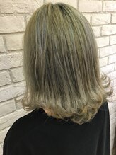 ヘアーガーデン ハッカドウ(hair garden 髪花堂) clear collar