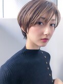 小顔×オリーブカラー×ハイライトカラー×イルミナ×武蔵小杉