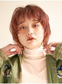 オフィスヘア/エアリーミディ/ショートパーマ/新宿