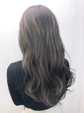 アイティーバイアルバム 八王子店(IT by ALBUM) グレージュロング_マロンベージュかきあげロング_ba319281