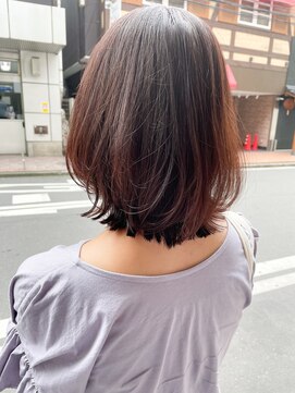 シイカ(sika.) 切りっぱなし♪レイヤーロブでくびれへあ