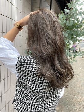 パール(PEAR+L) ブリーチなし！silky gray
