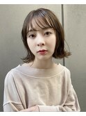冬春最新ヘアスタイル　くびれボブ