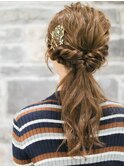 ローシニョン 結婚式 ヘアアレンジ イベント パーティ 二次会