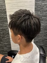 プレミアムバーバー 赤坂店(PREMIUM BARBER produce by HIRO GINZA)&nbsp;七三ツーブロック【ヒロ銀座】赤坂/バーバー/パーマ