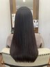 カット＋髪質改善縮毛矯正＋トリートメント＋頭身浴