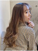 ゆるふわウェーブ×メルティ―ベージュイルミナカラー