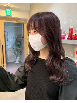 ヨーク(YOKE) 【 YOKE 】大人かわいい似合わせラベンダーベージュ顔まわり