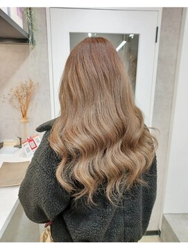 パープル(purple) ゴールドベージュ