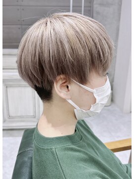 デイズ(days) イメチェンマッシュショートカット アッシュグレージュ