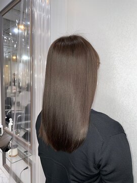 エスカーラ 表参道(THE ESCALA) ＠shino_ne197/グレージュカラー/髪質改善トリートメント