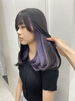 アライブ キチジョウジ(ALIVE Kichijoji) ALIVE kichijoji / インナーカラー×ブルーラベンダー