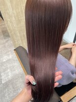 テラスヘアラボ 新潟駅南(TERRACEhairLab.)&nbsp;秋色♪サンセットピンク