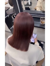 エス 天満店(esu) KR48ピンクブラウン/ピンクカラー/暖色系カラー/ボルドーカラー