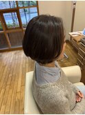 大人ショートボブ