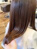 平日【初めてクーポン】【スタンダード】カット＋髪質改善ストレート18,700
