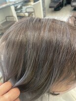 スリービープラス(3beplus)&nbsp;白髪ぼかしメッシュ　紫陽花カラー