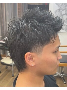 ライズヘアーバズ(RAIZE HAIR BUZZ) マレットヘア