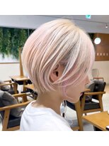 ネイロ 錦糸町(NeiRo)&nbsp;●前下がりショートボブハンサムショートカットカラーパーマケア